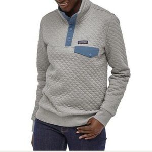Patagonia women’s organic cotton quilted snap-t pullover